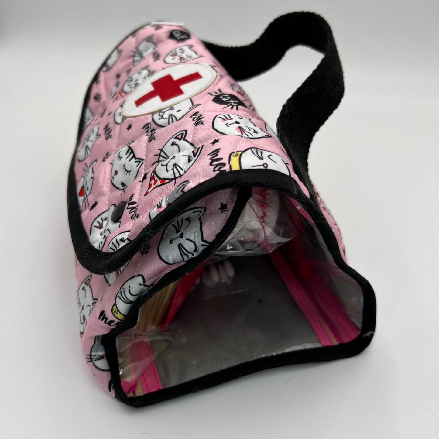 CAT RESCUE - Trousse premier secours meow cat rose
