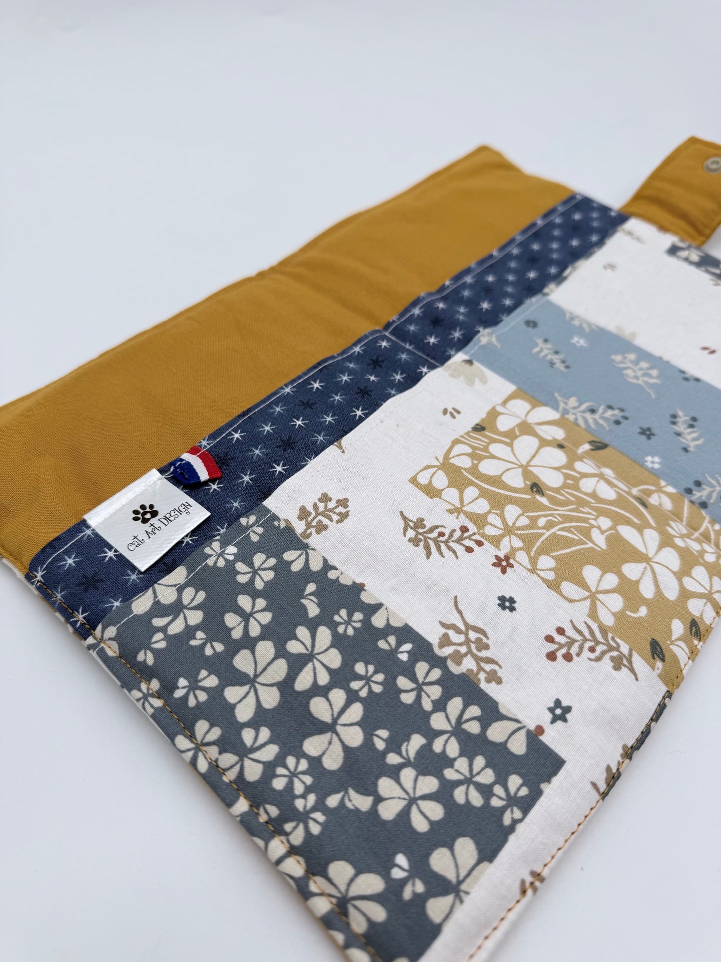POCHETTE FREYJA - Odisha/lin/ocre