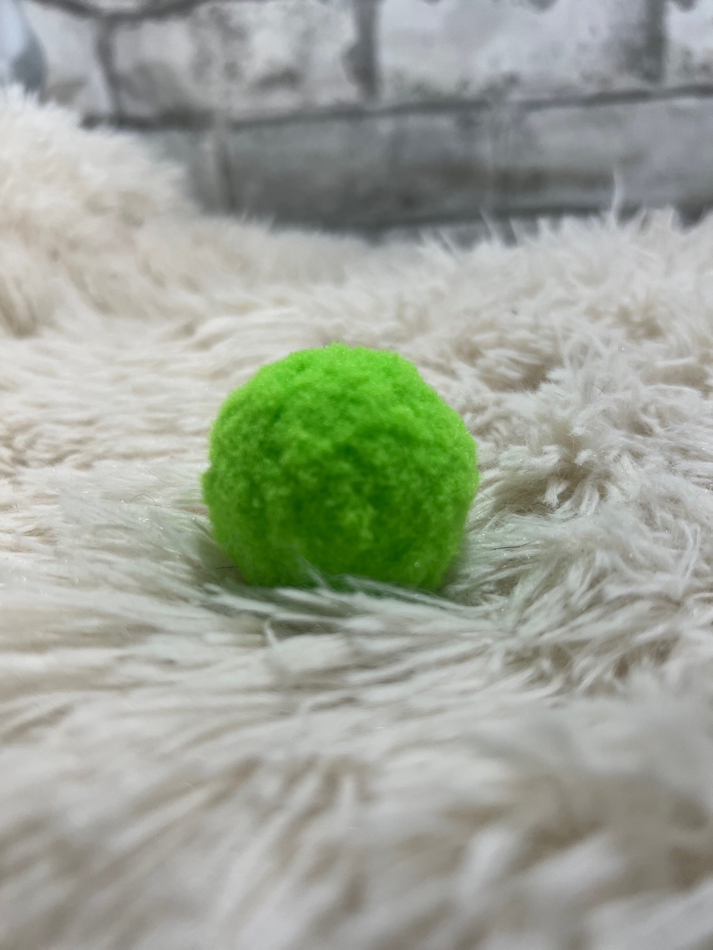 BALLE PELUCHE - Jouet tout doux pour chat 4 cm