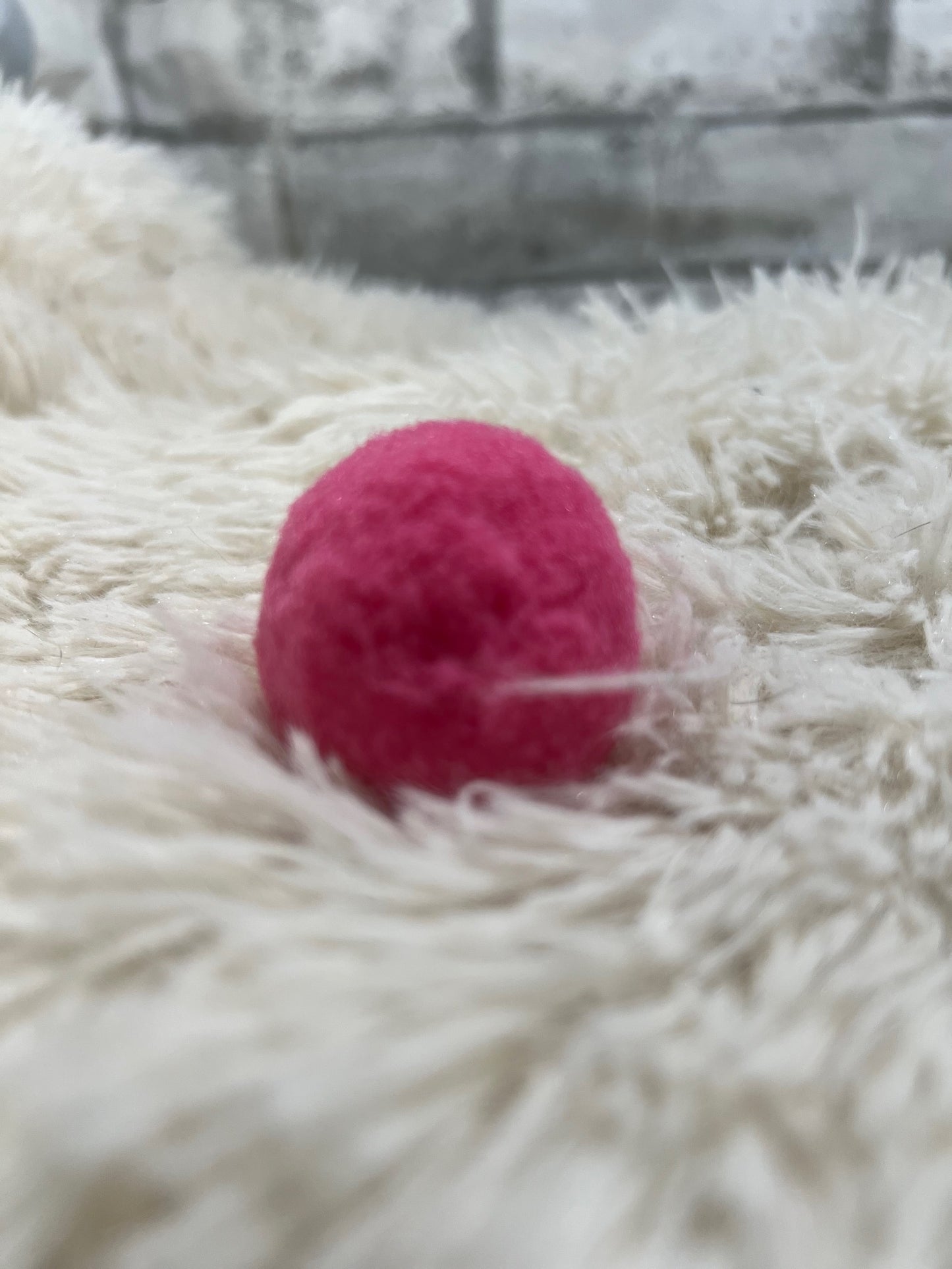 BALLE PELUCHE - Jouet tout doux pour chat 4 cm