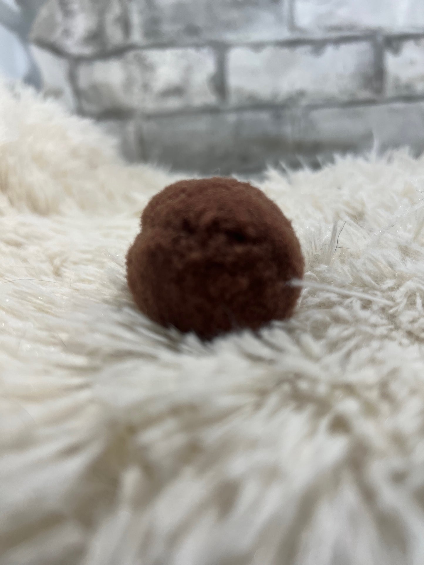 BALLE PELUCHE - Jouet tout doux pour chat 4 cm