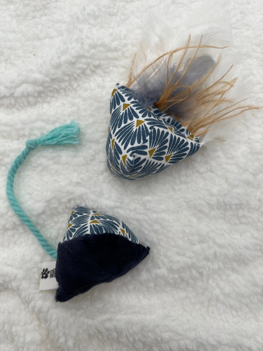 DUO BERLINGO Ecaille bleu