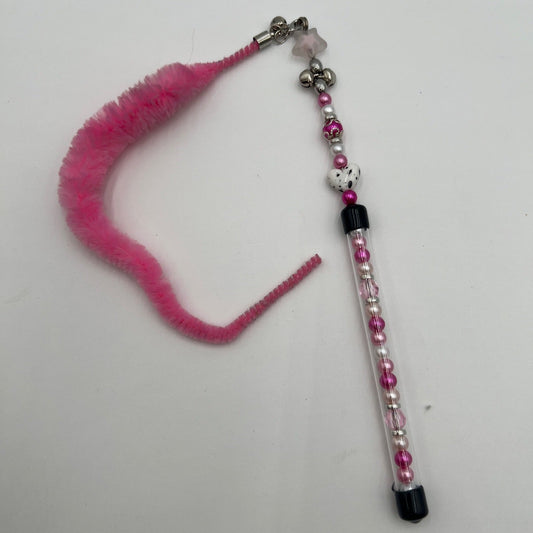 PLUMEAU ASTICOT - coeur et rose