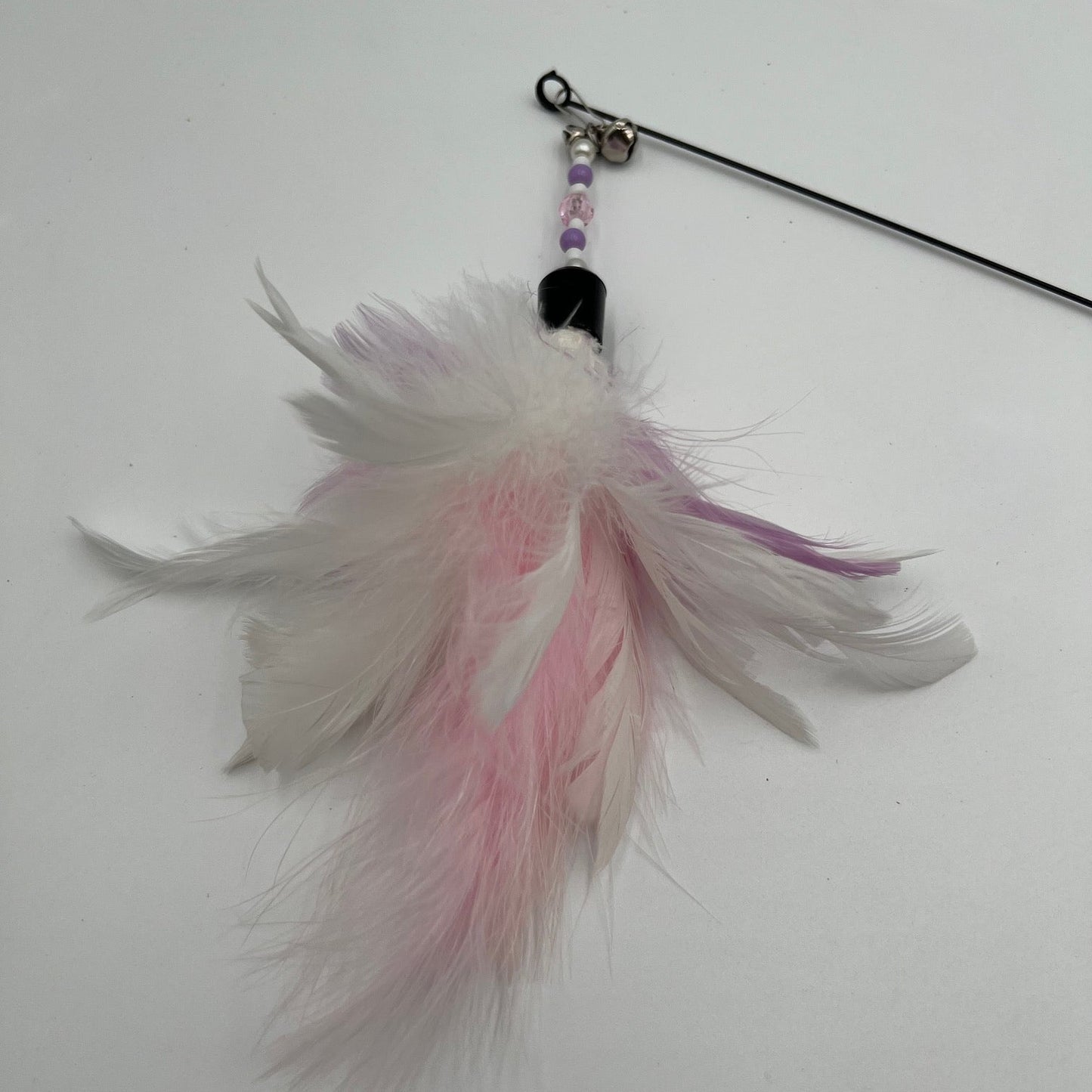 PLUMEAU SWING - Blanc & pastel