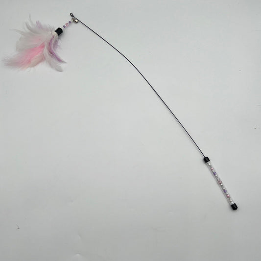 PLUMEAU SWING - Blanc & pastel