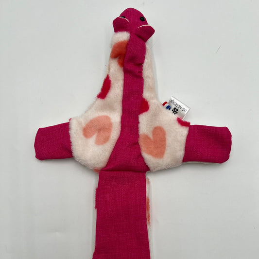 RATAPLA PREMIUM - Jouet sensoriel ST Felix coeur rose et corail