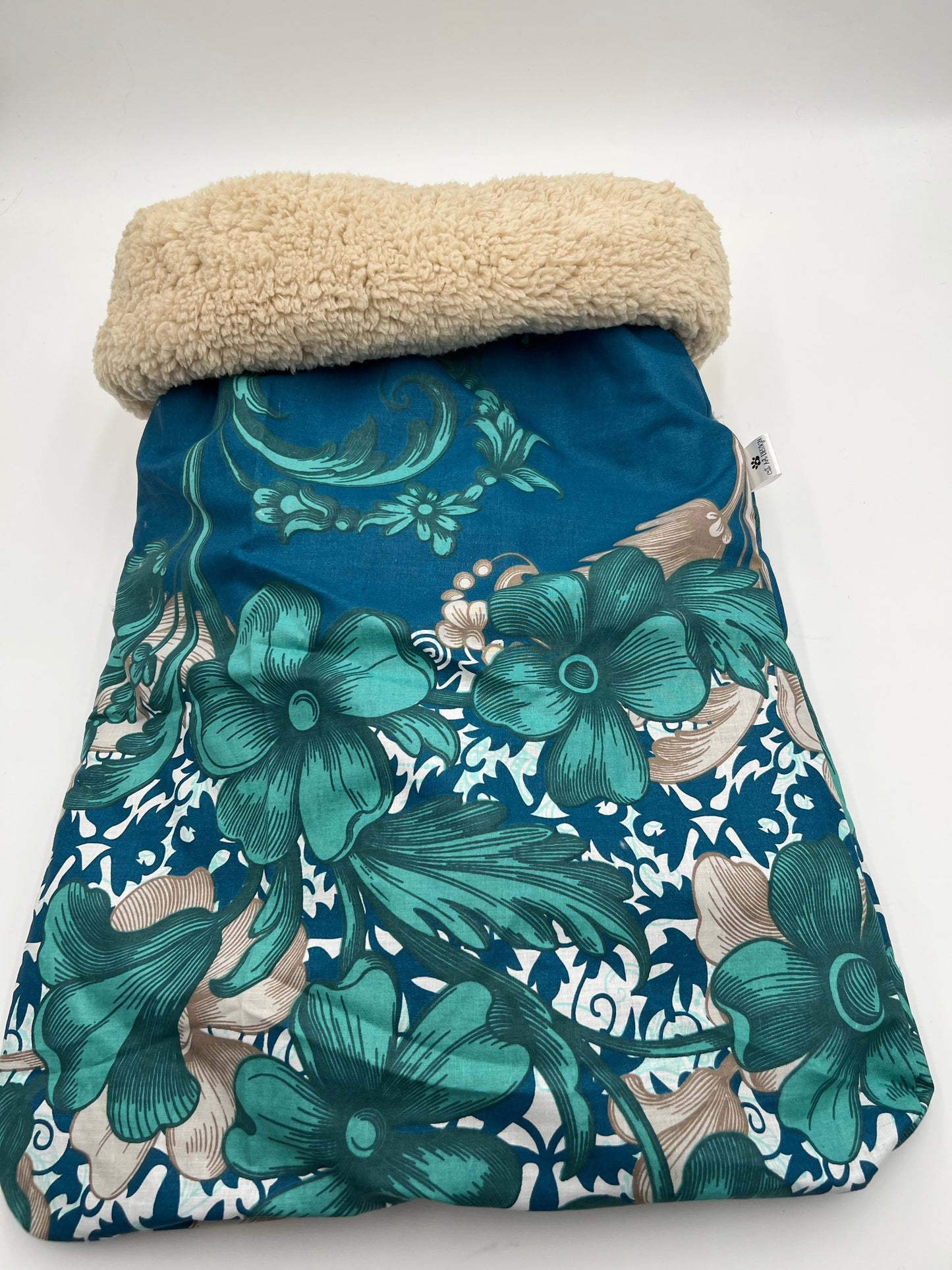 SNOOZCAT - Vintage floral bleu / Beige M ou  L