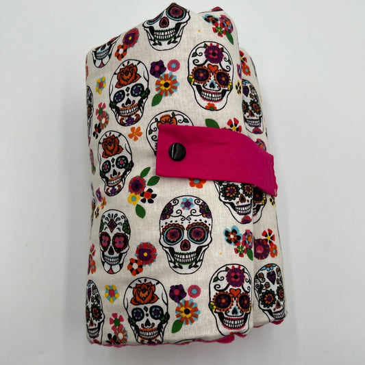 TAPICHA NOMADE calavera fushia