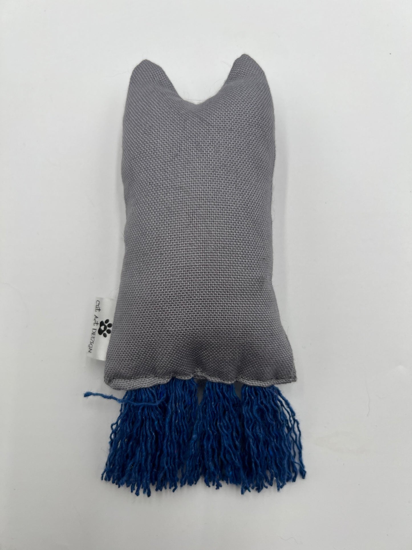 TIMINOU - Petit chat malin à l'herbe à chat gris