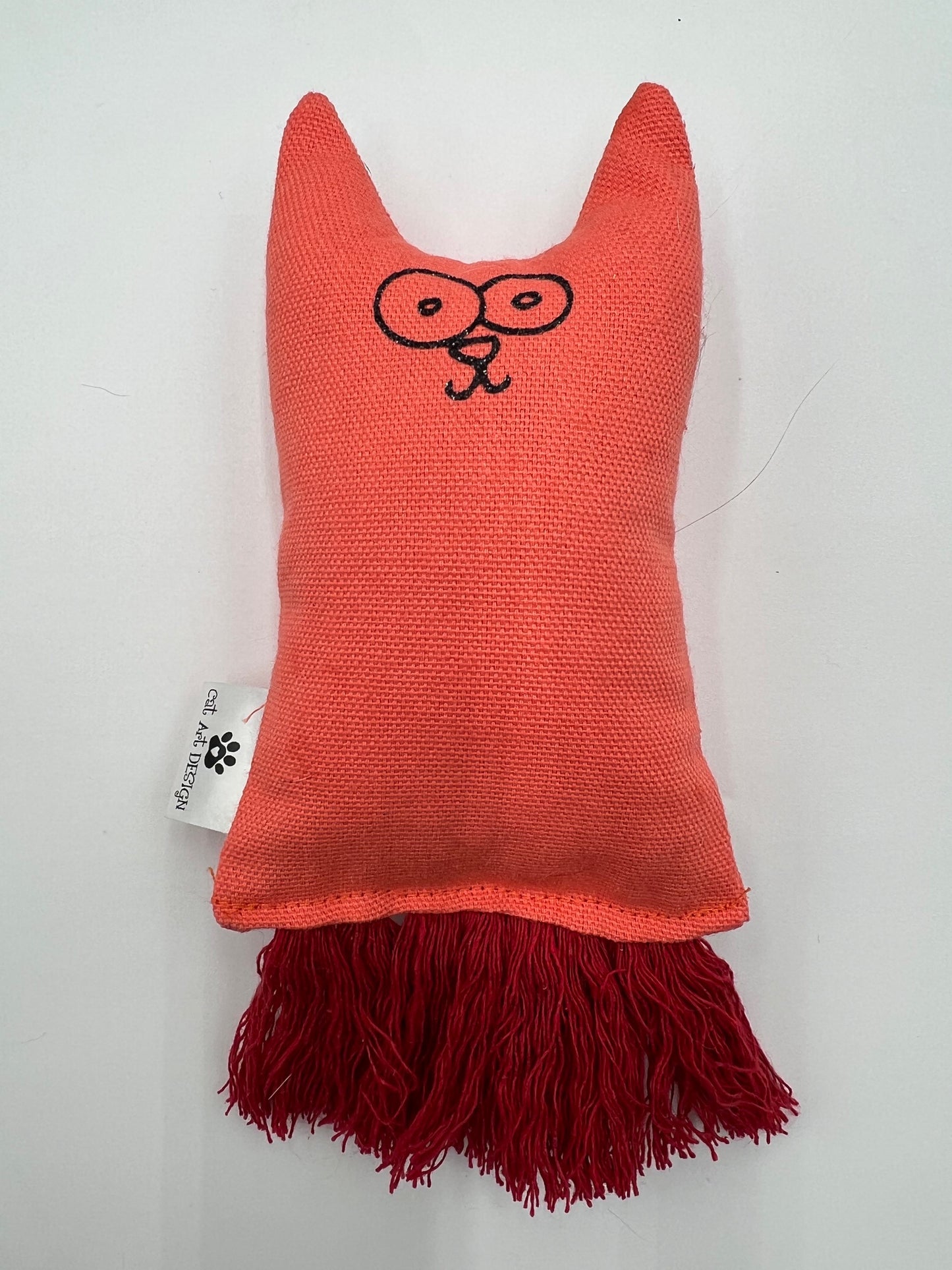 TIMINOU - Petit chat malin à l'herbe à chat orange