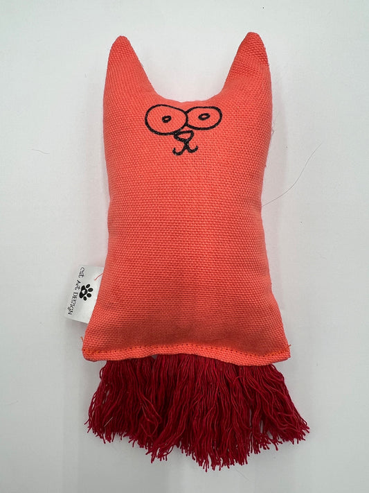 TIMINOU - Petit chat malin à l'herbe à chat orange