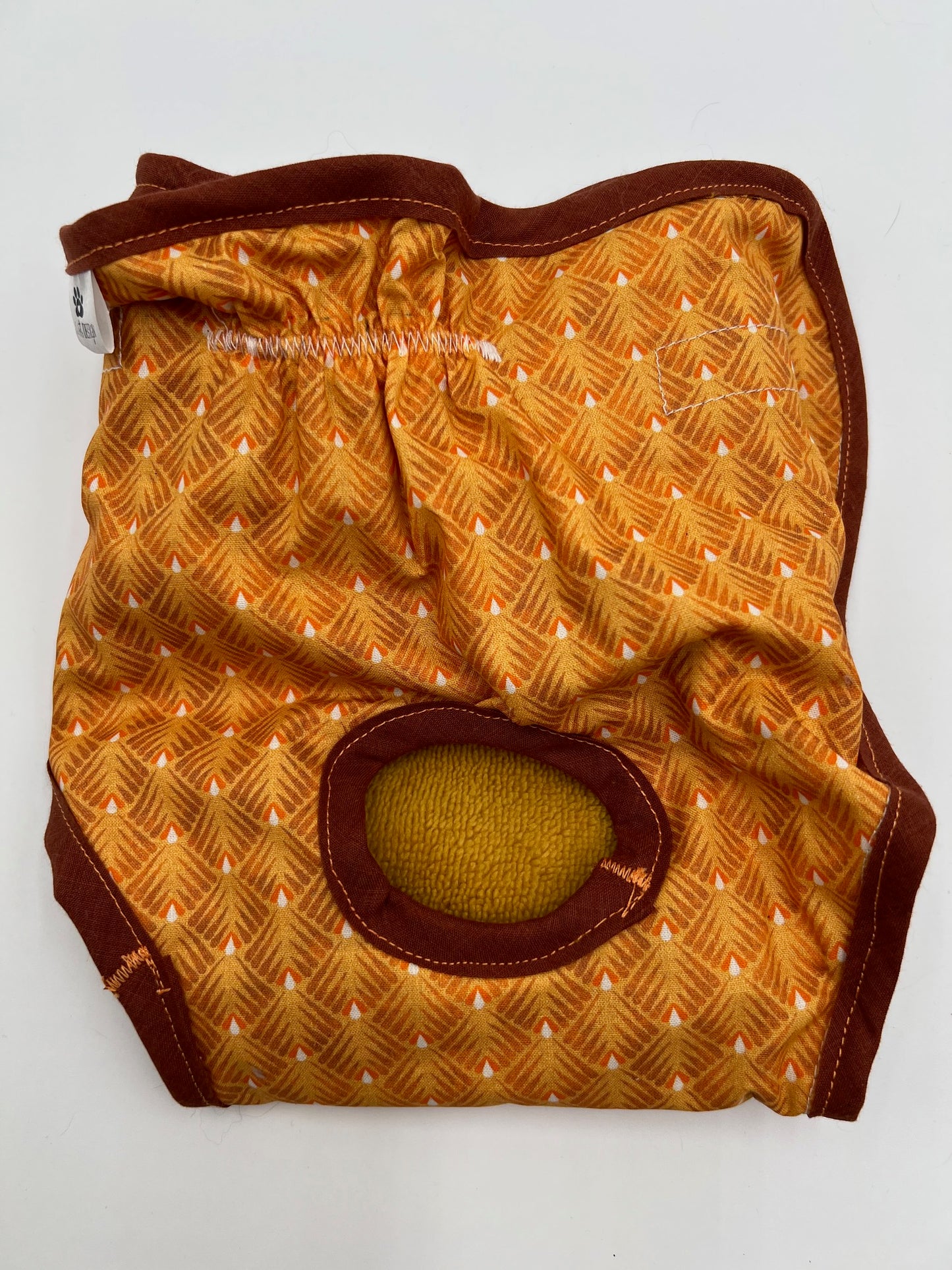 CULOTTE anti marquage chevron ocre