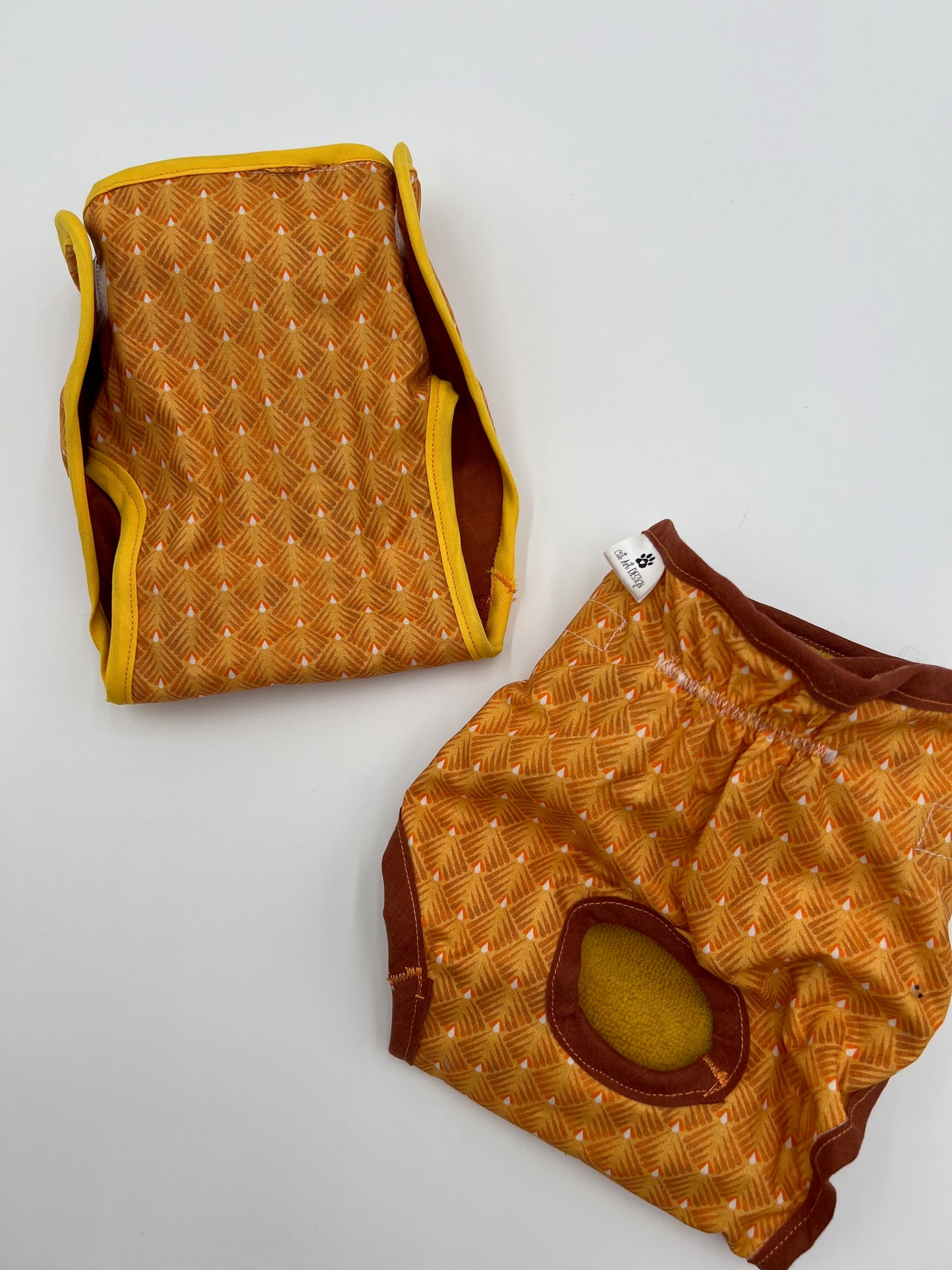 CULOTTE anti marquage chevron ocre