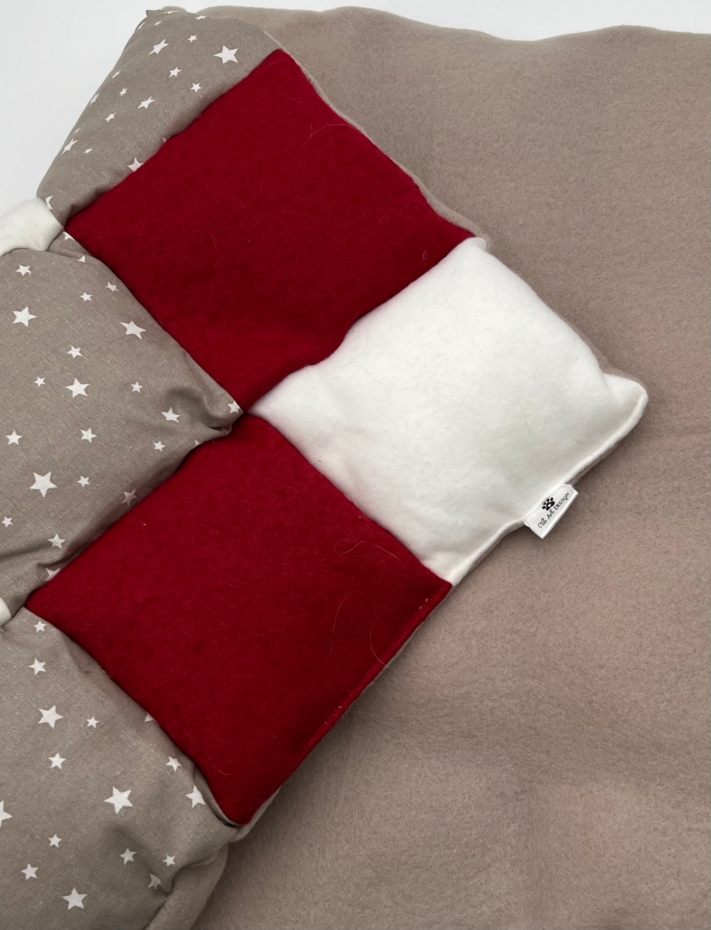 TAPIPUFF 50 X 70 cm Etoile rouge