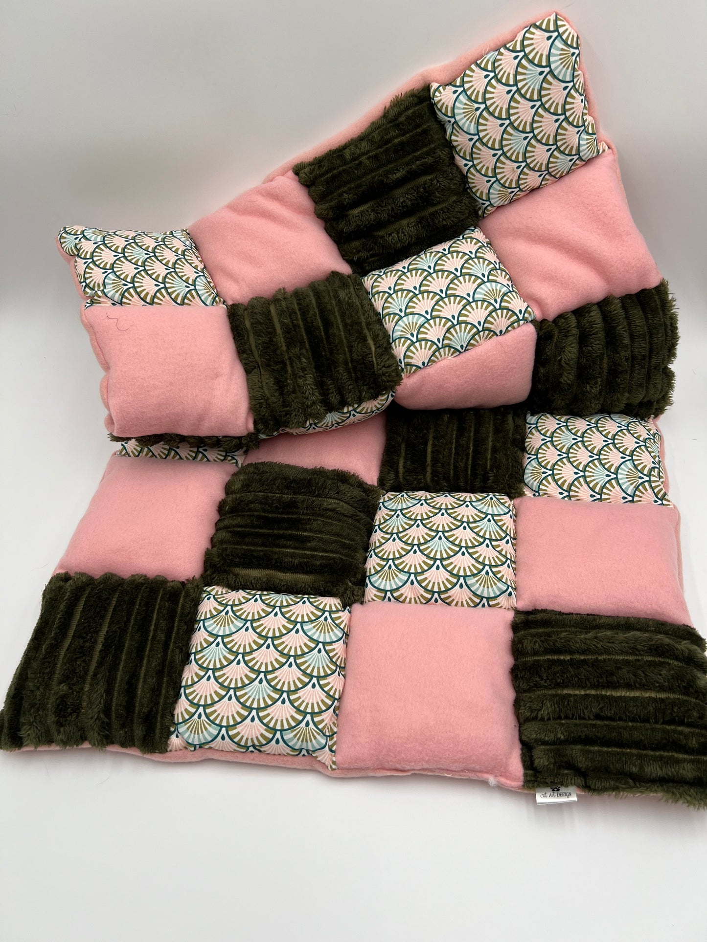 TAPIPUFF 50 X 70 cm Shell rose