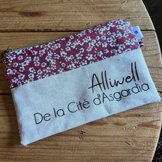 DOCUMENT POUCH - Liberty pink/mauve