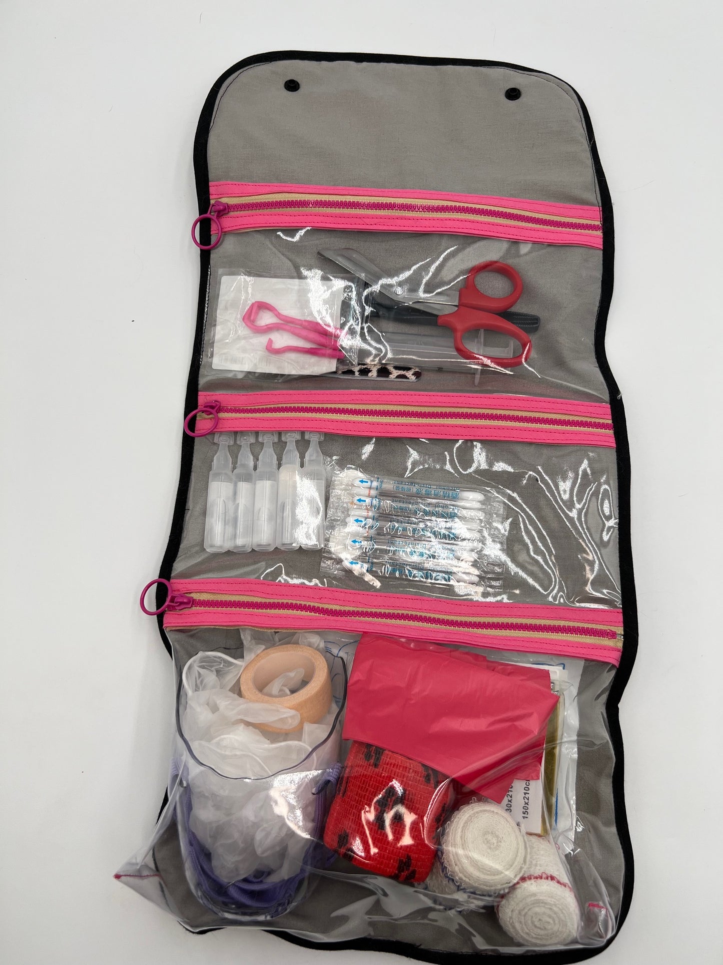 CAT RESCUE - Trousse premier secours meow cat rose