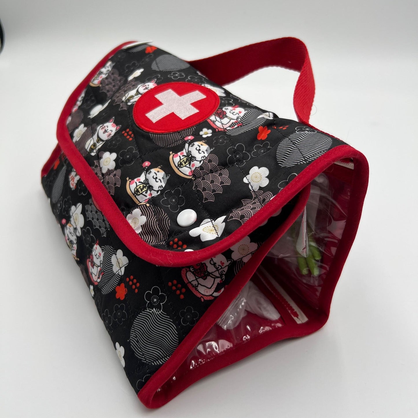 CAT RESCUE - Trousse premier secours lucky cat noire