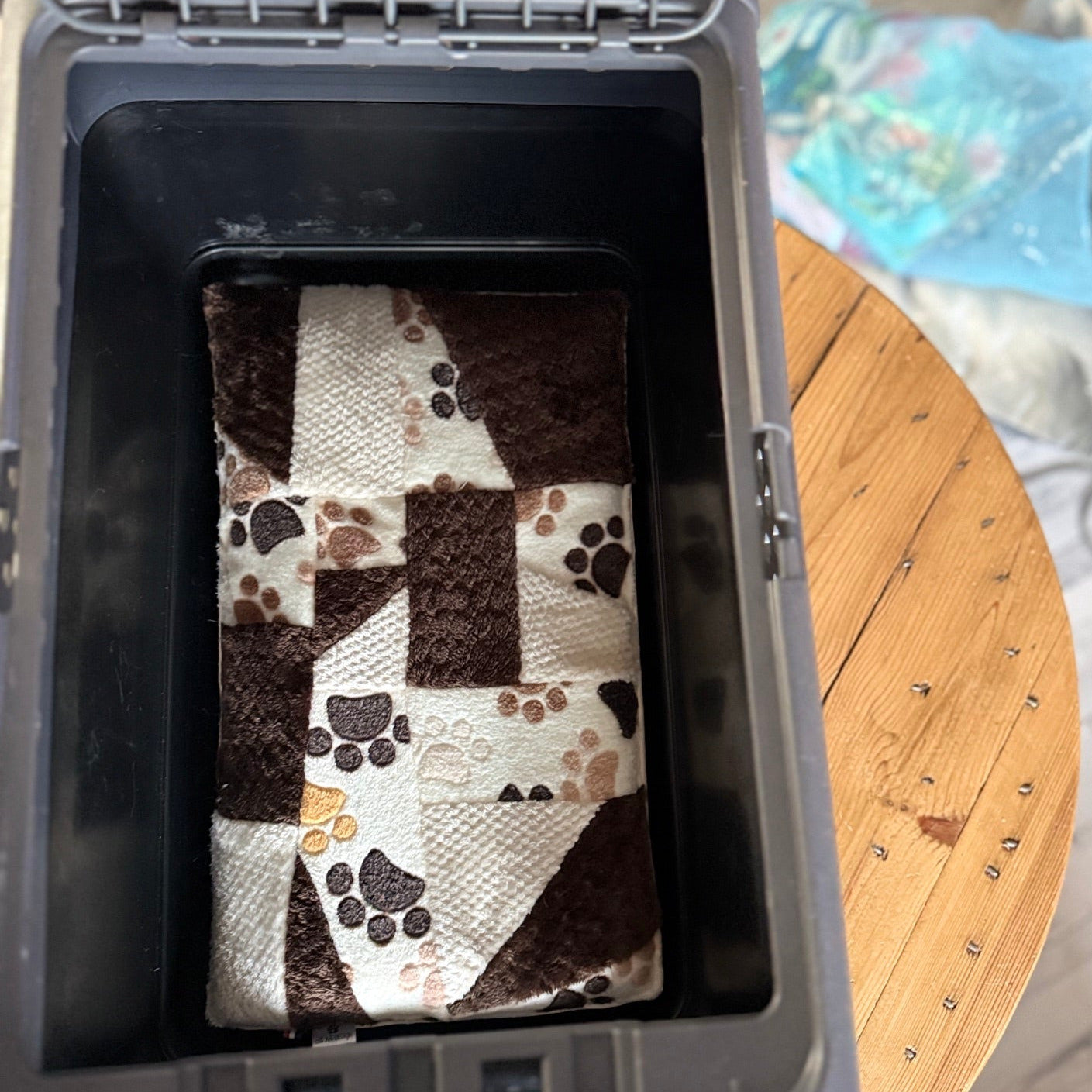 TAPIS GALETTE pour caisse de transport