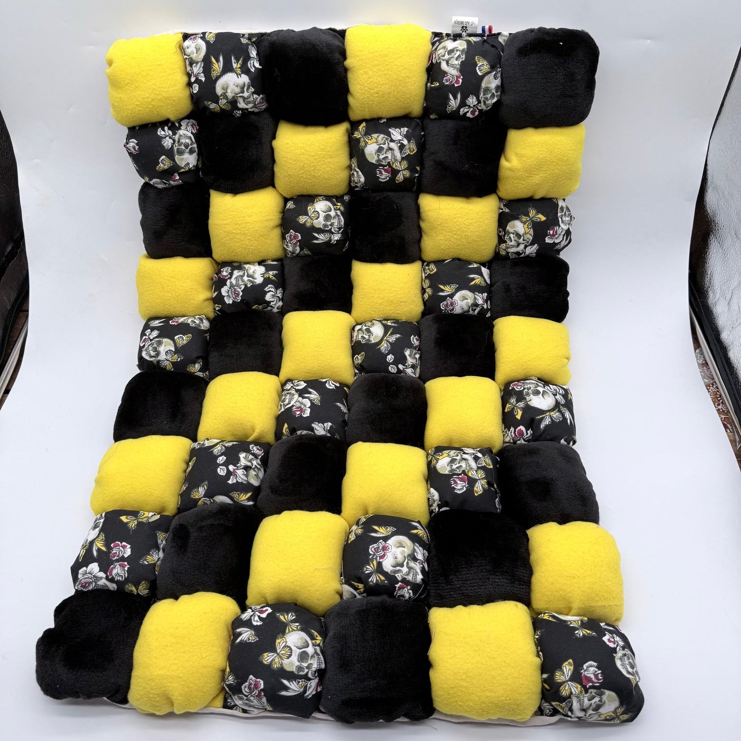 TAPIBOOL RM Skull jaune - Collection Raven & Bones