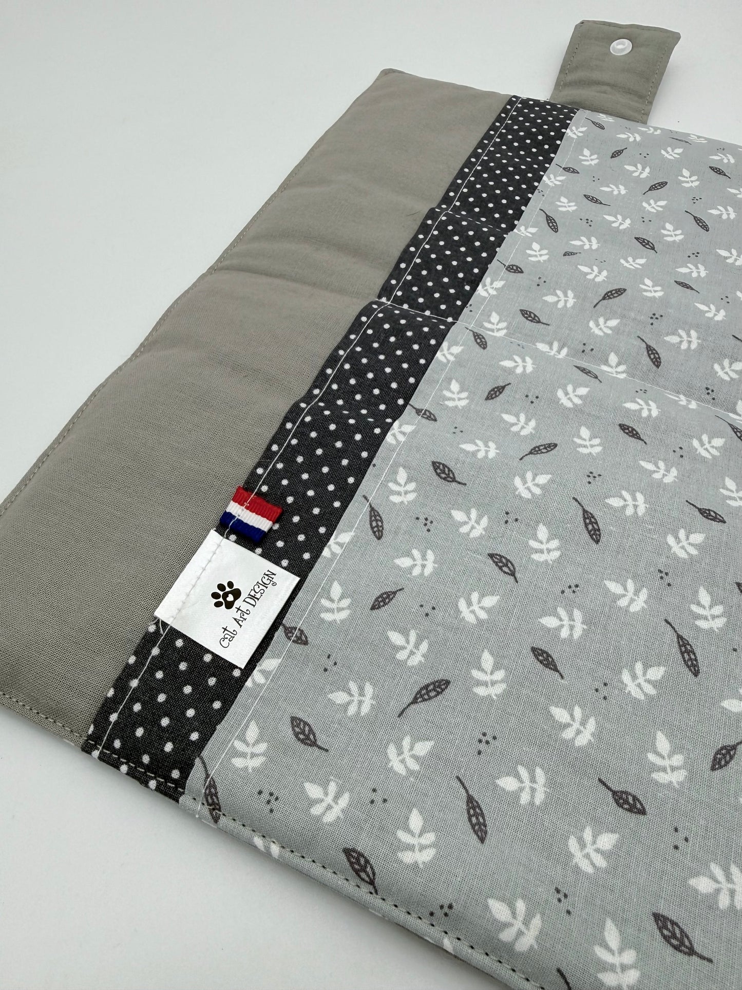 DOCUMENT POUCH - Funzo grey/charcoal