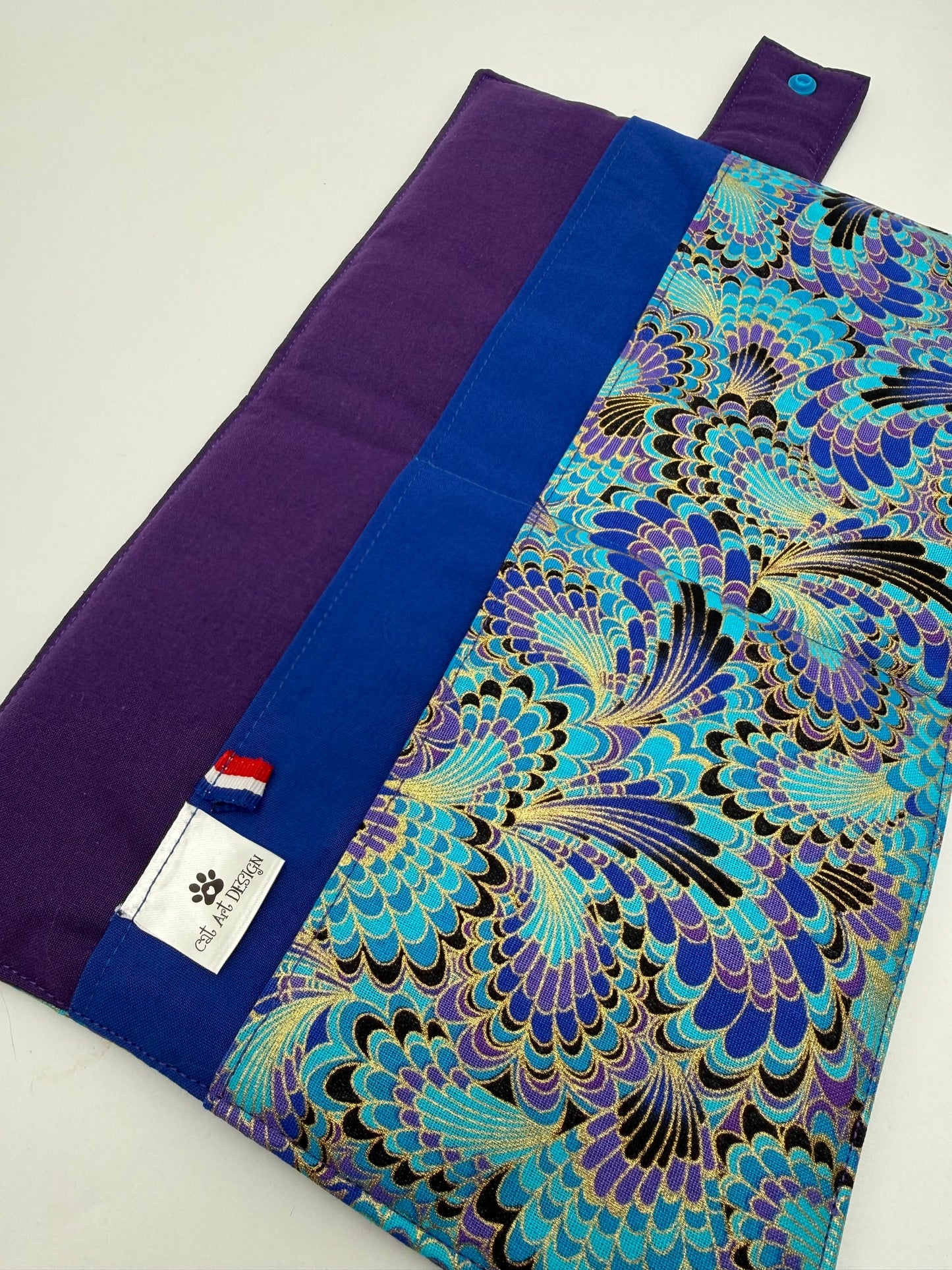 DOCUMENT POUCH - Liberty pink/mauve