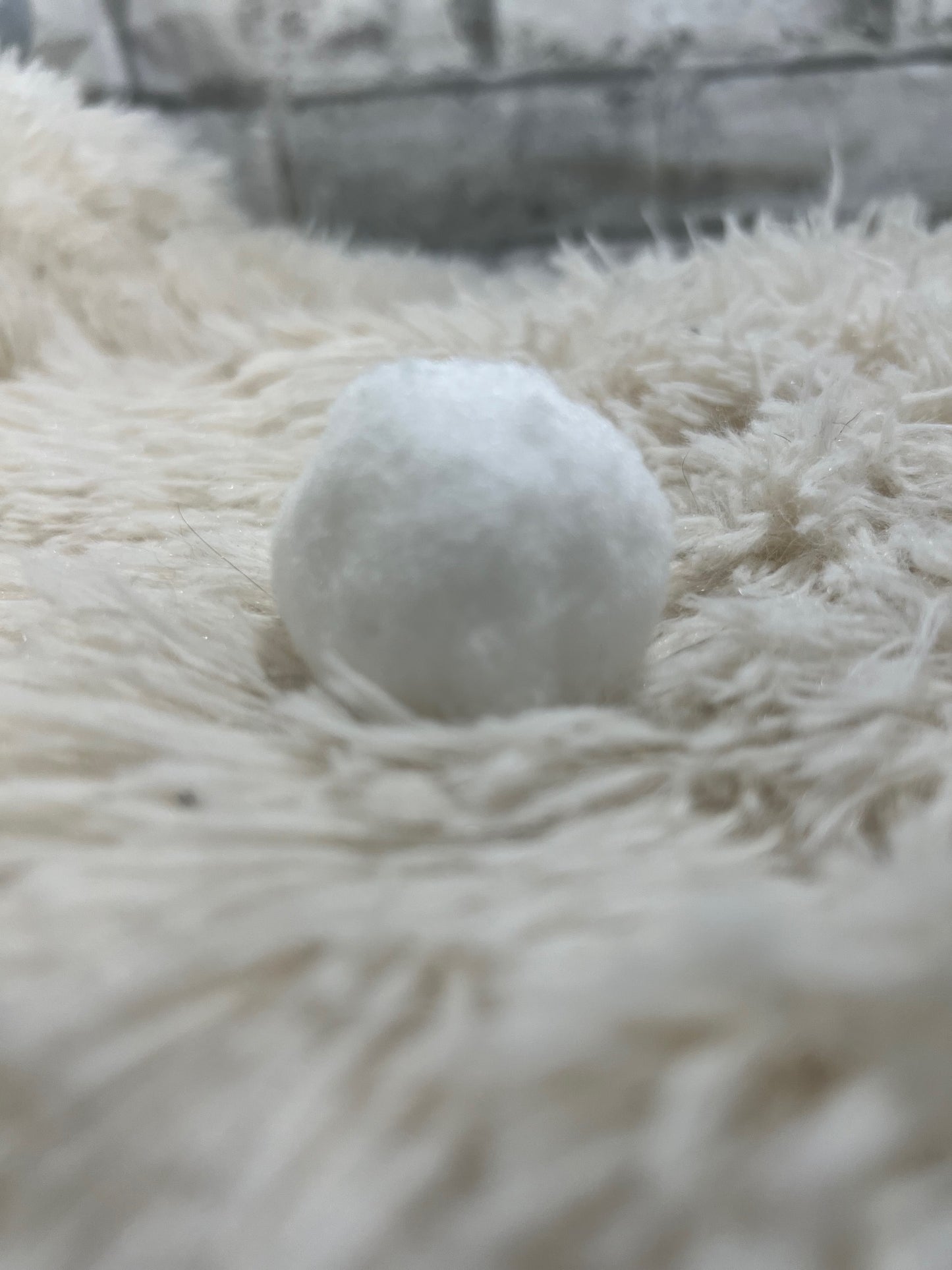 BALLE PELUCHE - Jouet tout doux pour chat 4 cm