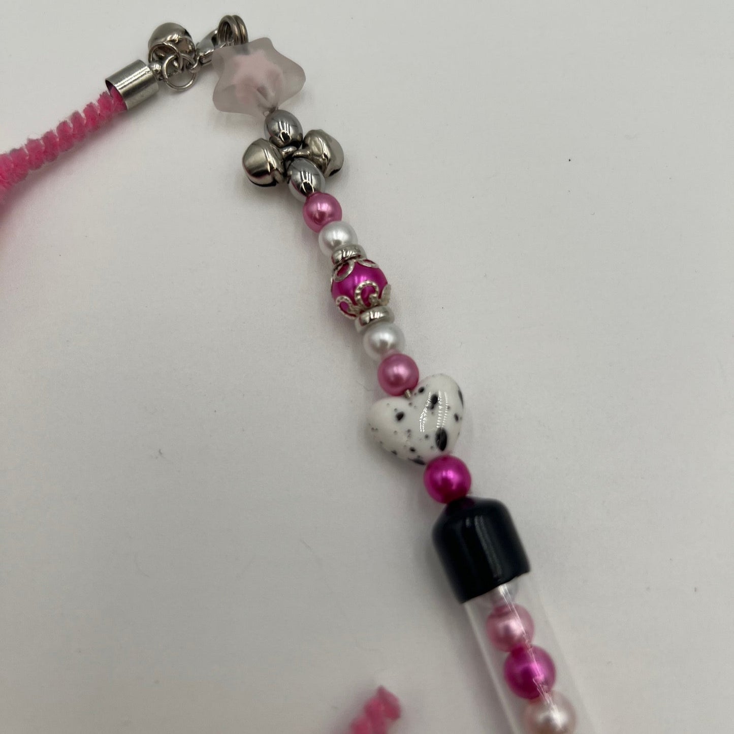 PLUMEAU ASTICOT - coeur et rose