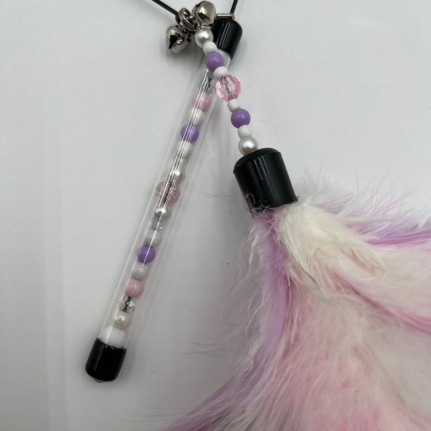 PLUMEAU SWING - Blanc & pastel