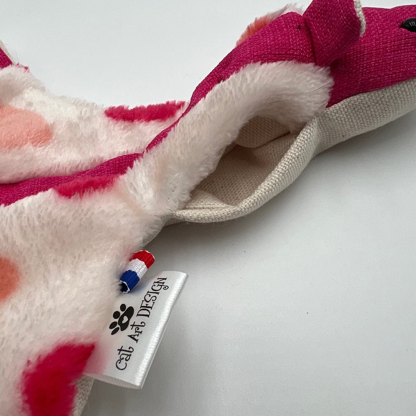 RATAPLA PREMIUM - Sensory toy St Felix pink and coral heart