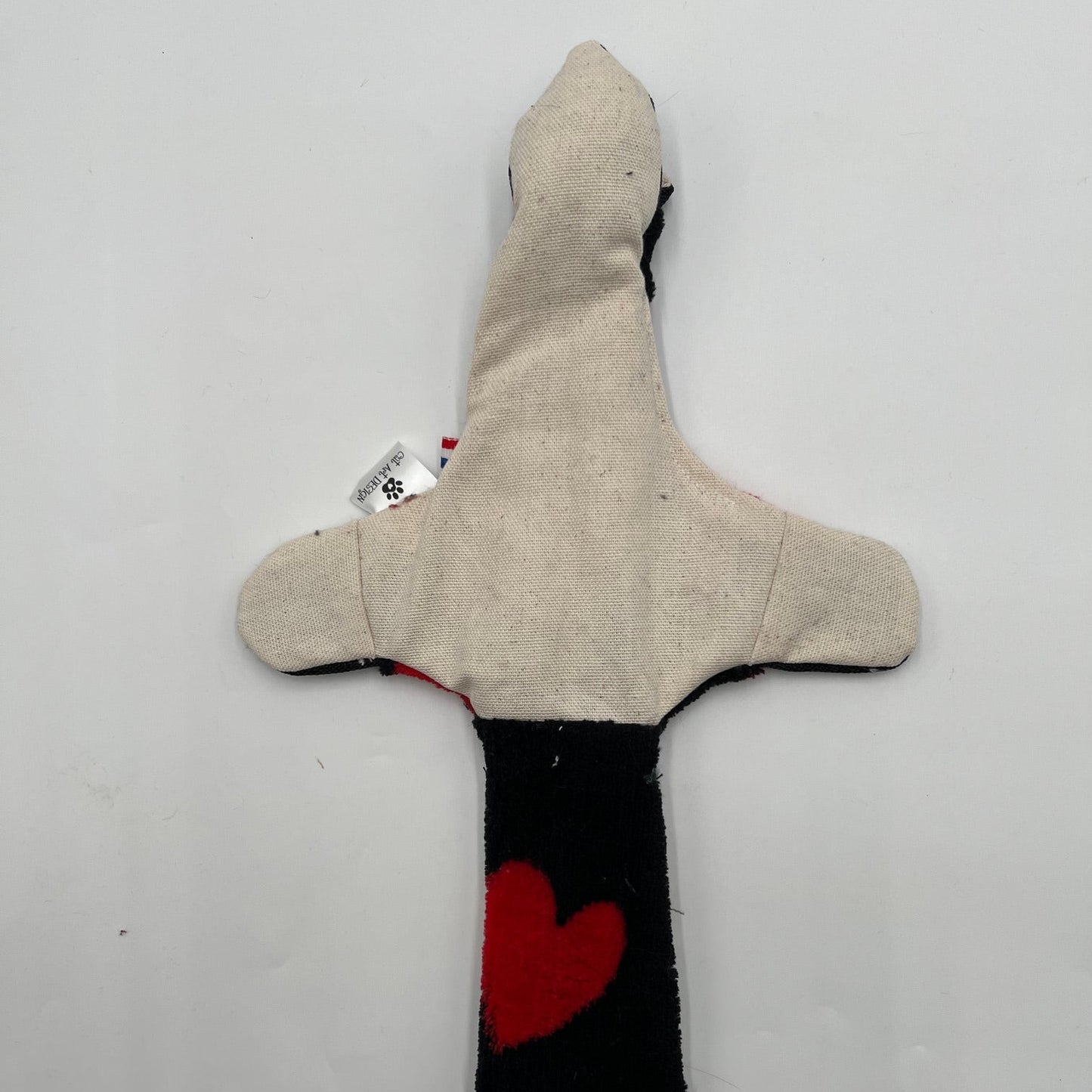 RATAPLA PREMIUM - Sensory toy St Felix black red heart