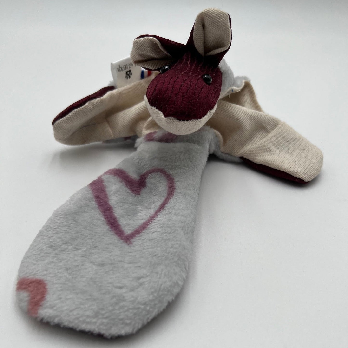 RATAPLA PREMIUM - Sensory toy St Felix gray plum heart