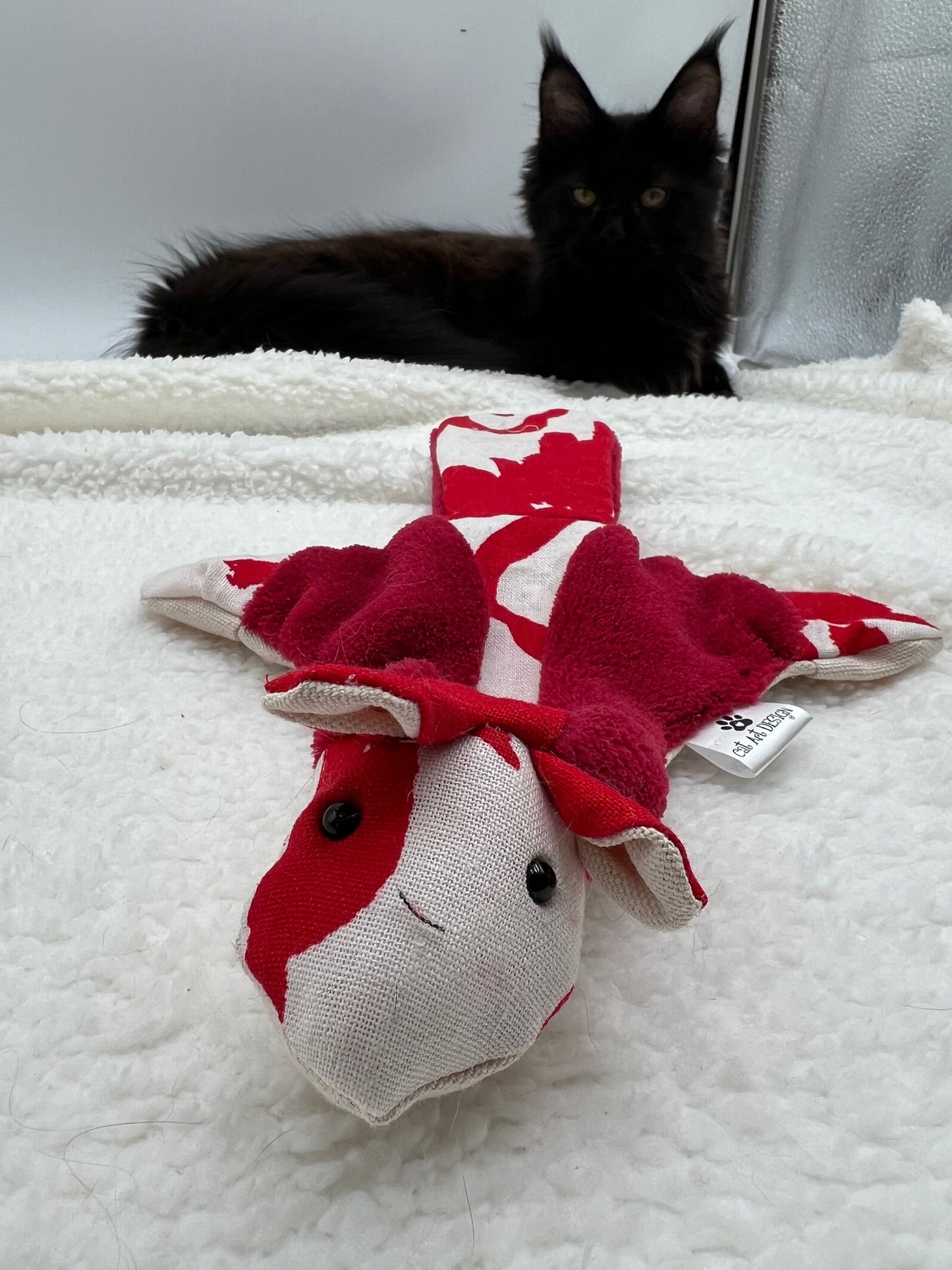 RATAPLA PREMIUM - Jouet sensoriel Paloma rouge