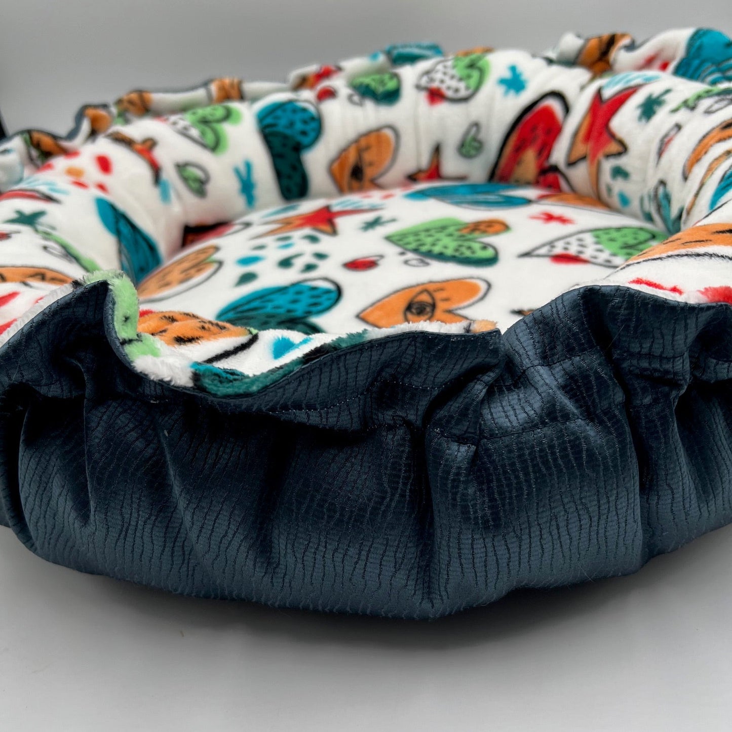 ROSALI St Felix multicoloured heart cushion