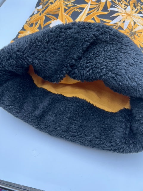 SNOOZCAT - Fleur ocre/ocre