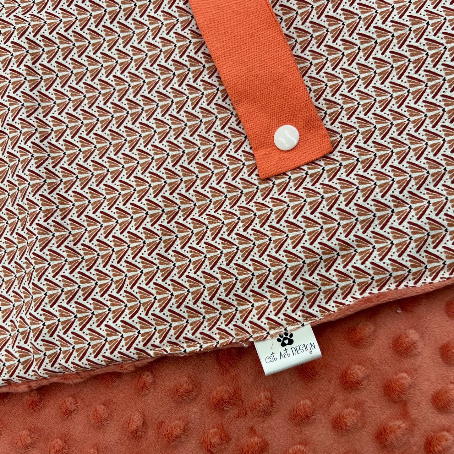 TAPICHA NOMADE Geo marsala peche