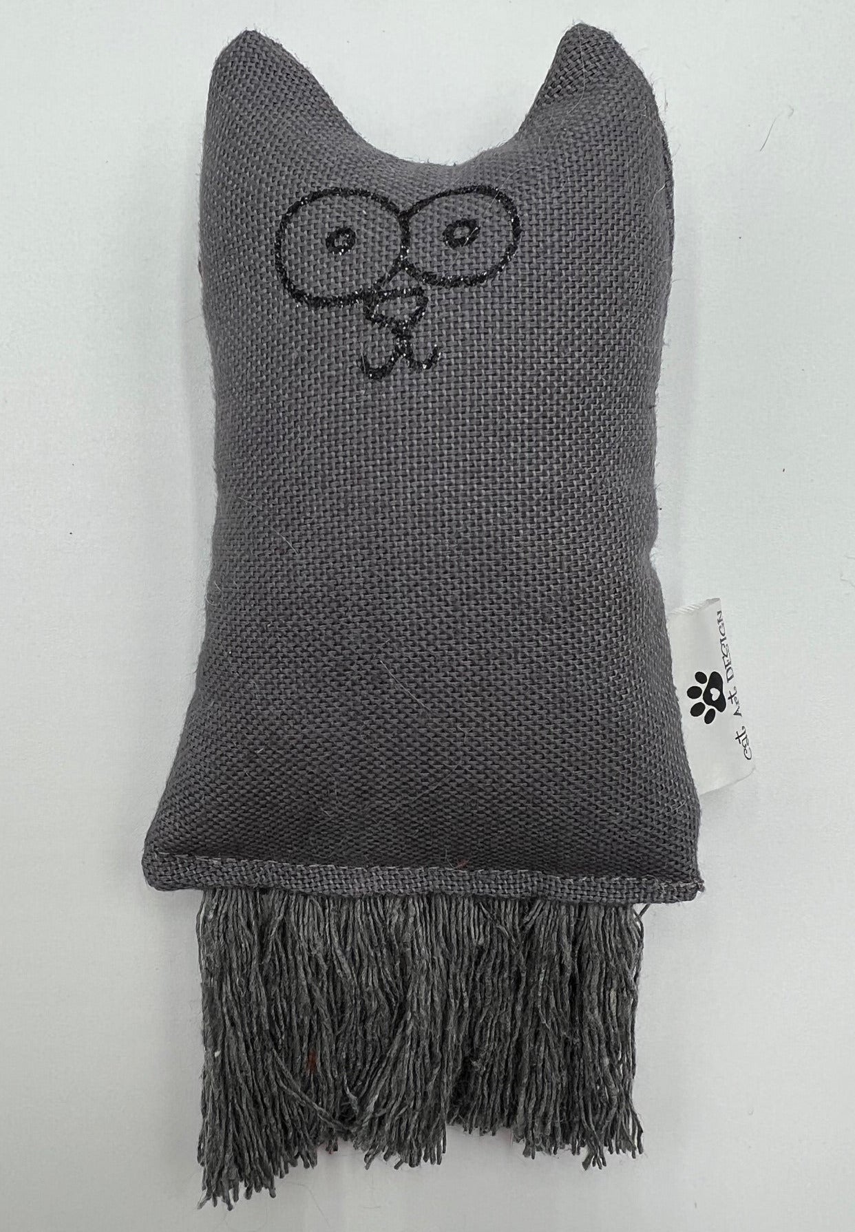 TIMINOU - Petit chat malin à l'herbe à chat anthracite