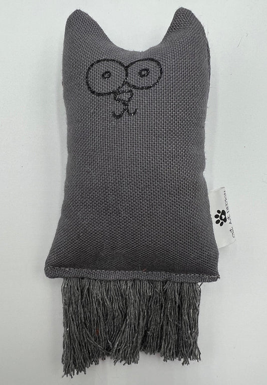 TIMINOU - Petit chat malin à l'herbe à chat anthracite