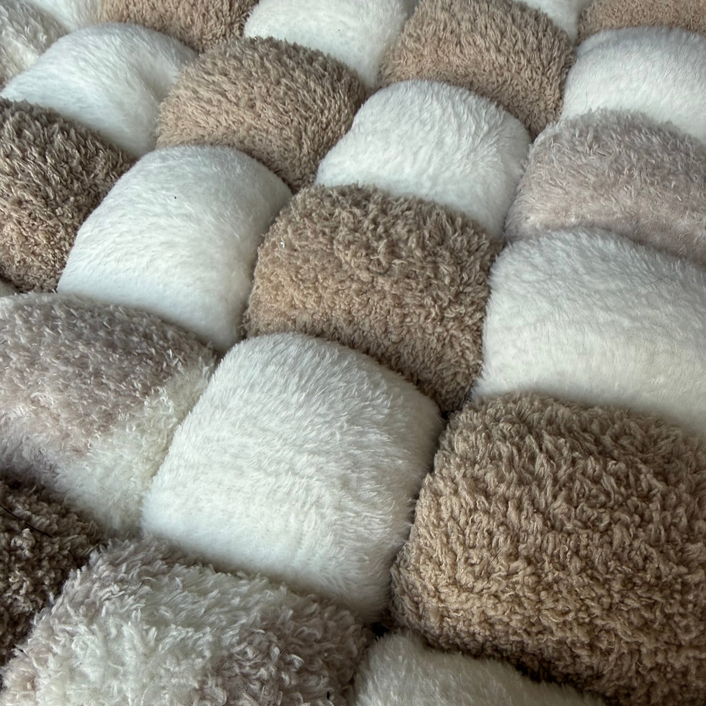 Tapis BLOOMY plus CM -  Bouclette nude - Collection Pure Solft