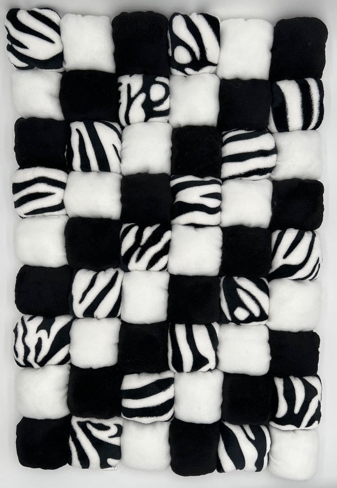 TAPIBOOL Plus RM zèbre noir et blanc