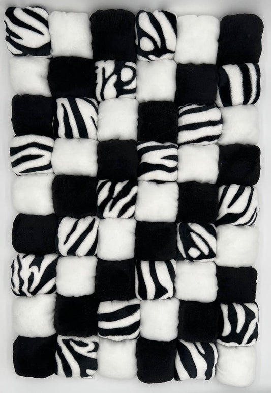 TAPIBOOL Plus RM zèbre noir et blanc