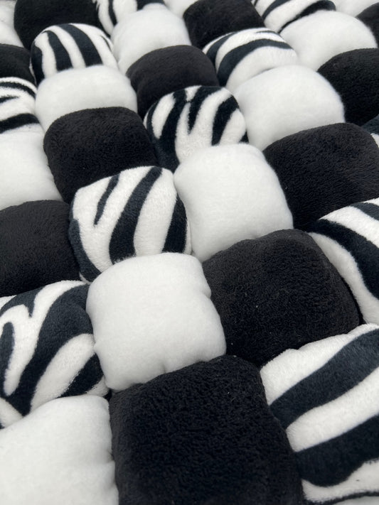 TAPIBOOL Plus RM zèbre noir et blanc