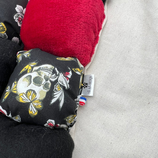 TAPIBOOL RM Skull rouge - Collection Raven & Bones