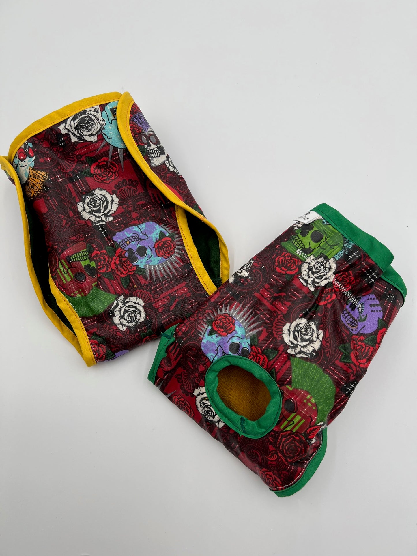 CULOTTE anti marquage Skull rouge