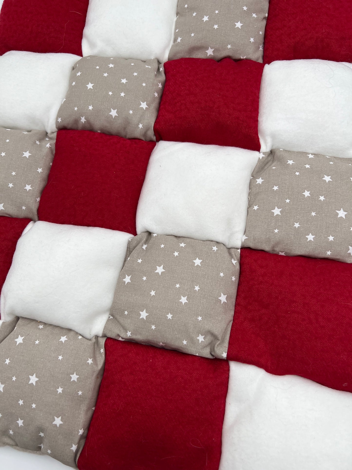 TAPIPUFF 50 X 70 cm Etoile rouge