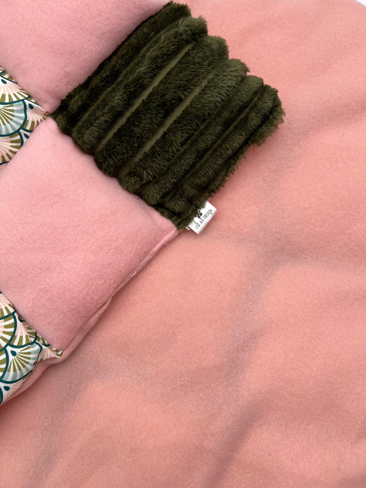 TAPIPUFF 50 X 70 cm Shell rose