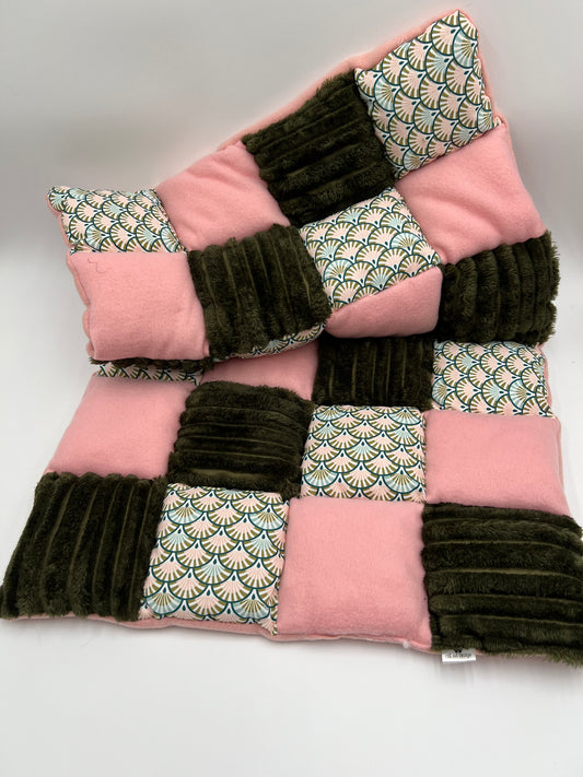 TAPIPUFF 50 X 70 cm Shell rose